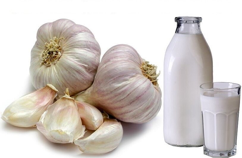 Cesnak s mliekom